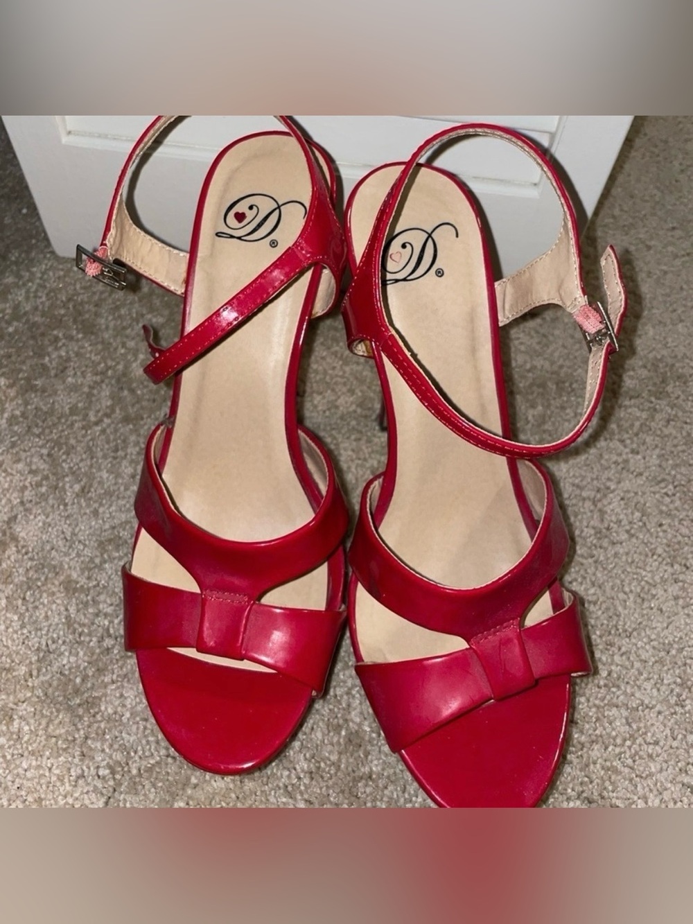 Delicious Brand Platform Red Heels